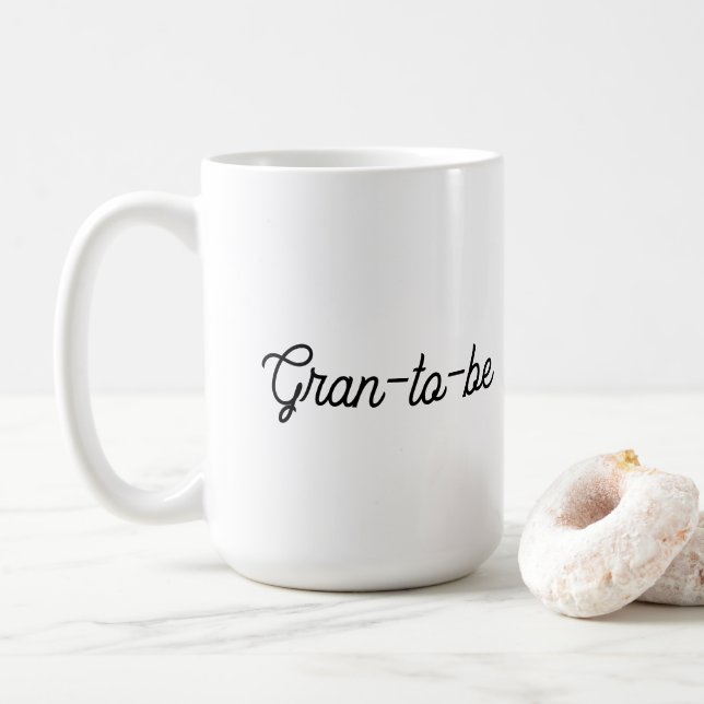 Taza De Café Embarazada en camino (Con donut)