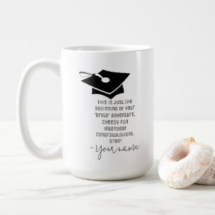 Taza De Café Embarque en su 'Grate' Adventure Cheesy Graduation