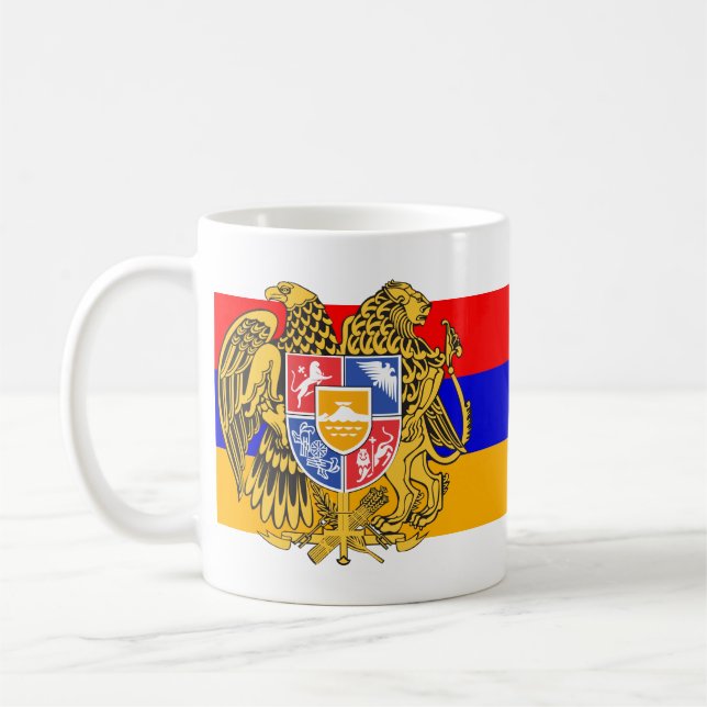 Taza De Café emblema de armenia (Izquierda)