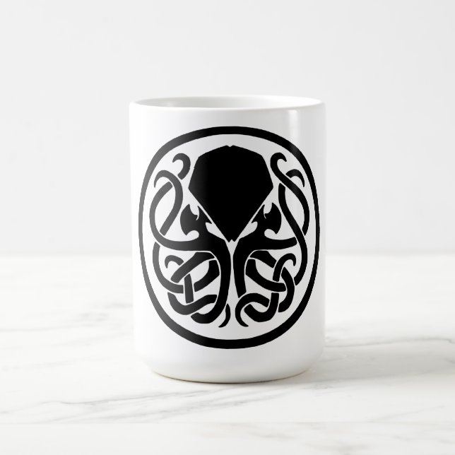 Taza De Café Emblema de Cthulhu (Centro)