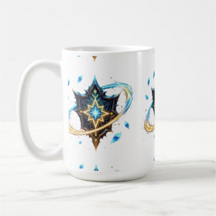 Taza De Café Emblema de fantasía con cuchillas flotantes – Ener