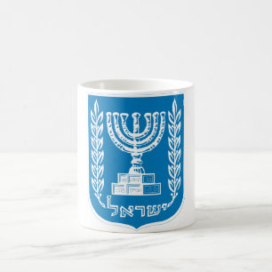 Taza De Café emblema de Israel