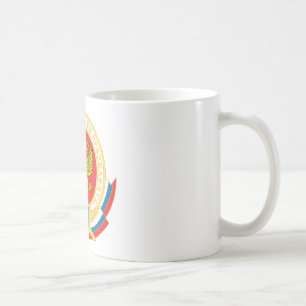Taza De Café Emblema de la seguridad del presidente ruso
