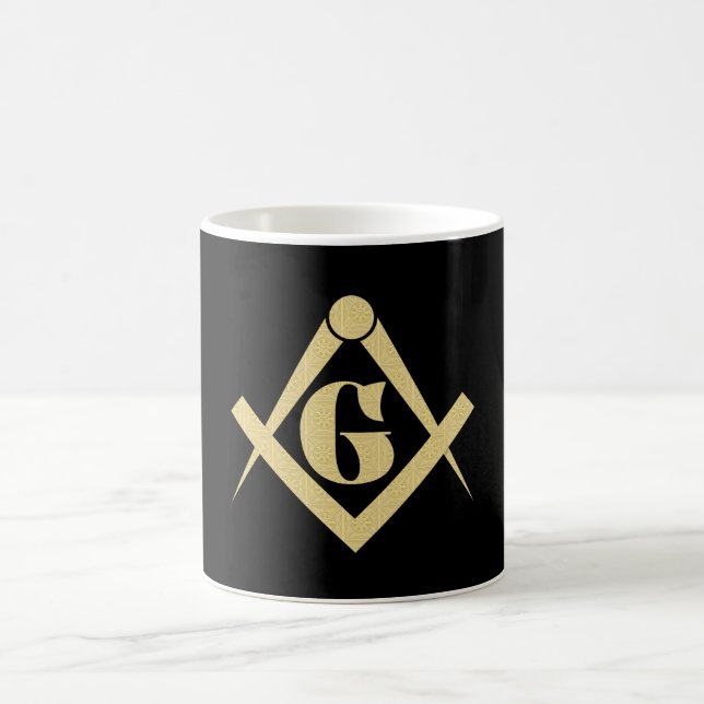 Taza De Café Emblema de masonería (Centro)