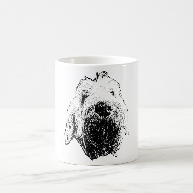 Taza De Café Emblema de Spinone (Centro)