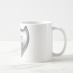 Taza De Café Emblema de superenfermera