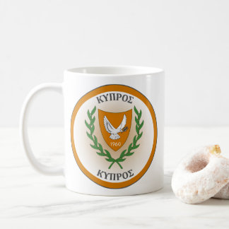 Taza De Café Emblema del Patrimonio de Chipre