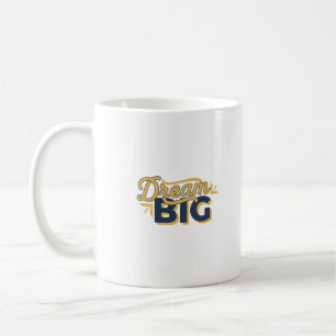 Taza De Café Emblema floral retro "Las buenas cosas toman tiemp