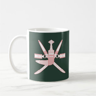 Taza De Café Emblema nacional de Omán