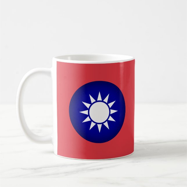 Taza De Café Emblema nacional taiwanés de café Mug (Izquierda)