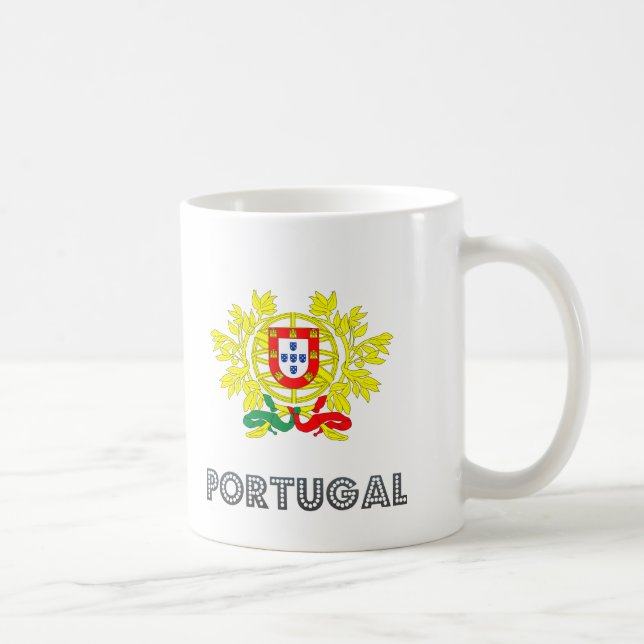 Taza De Café Emblema portugués (Derecha)