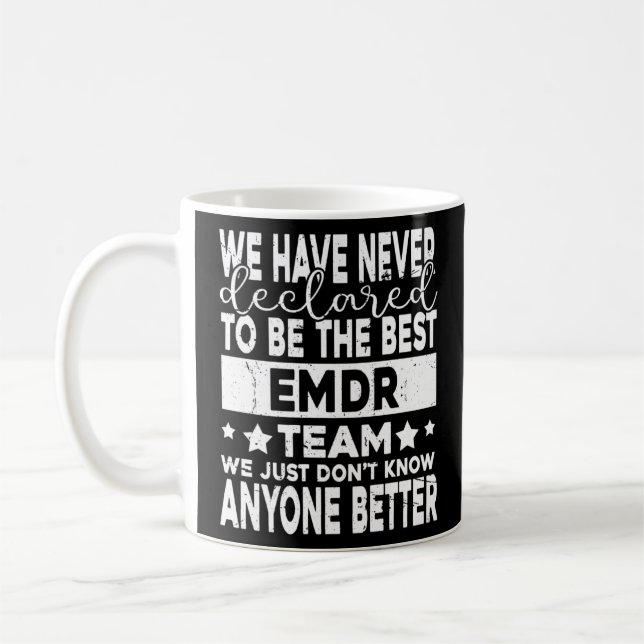 Taza De Café Emdr Crew Trauma Enfermera Mujer Equipo De Terapia (Izquierda)
