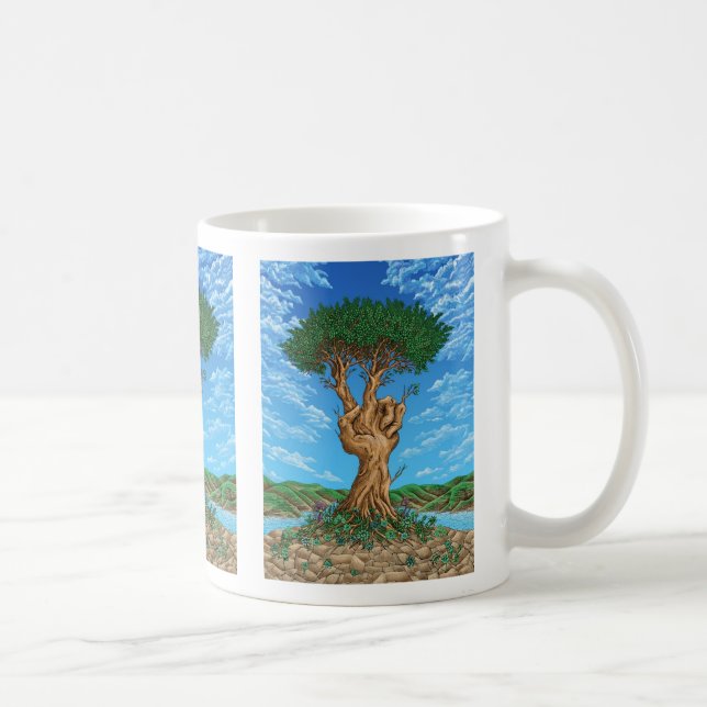 Taza De Café EMEK_Peace Tree_MUG (Derecha)