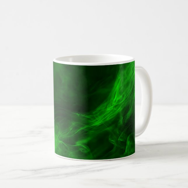 Taza De Café Emerald Vapor Glow (Anverso derecho)