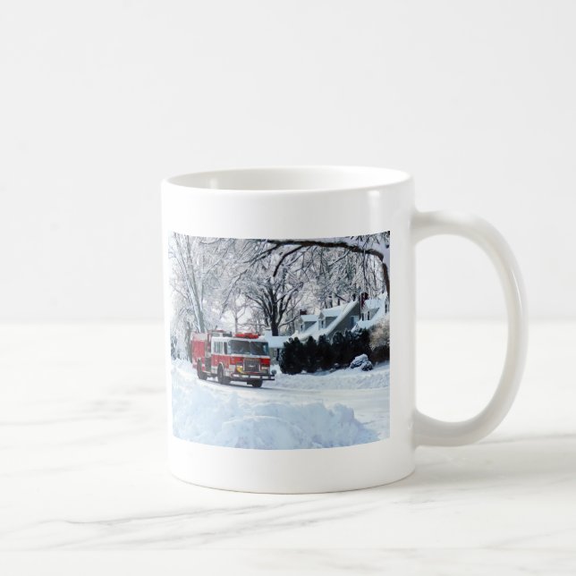 Taza De Café Emergencia Invernal (Derecha)