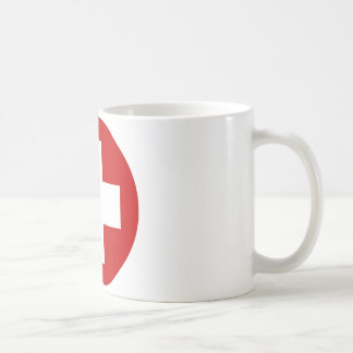 Taza De Café Emergencia suiza Roundell de la Cruz Roja