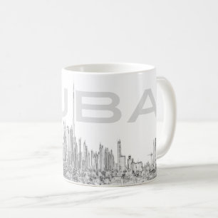 Taza De Café Emiratos Árabes Unidos - Dubai - Torres Marina
