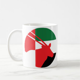 Taza De Café Emiratos Árabes Unidos Oryx Emiratos Árabes Unidos