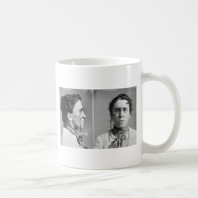 Taza De Café Emma Goldman - anarquista, 1911 (Derecha)