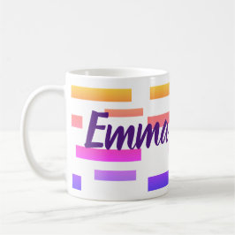 Taza De Café Emma Tu Nombre Café Tea Mug Cup