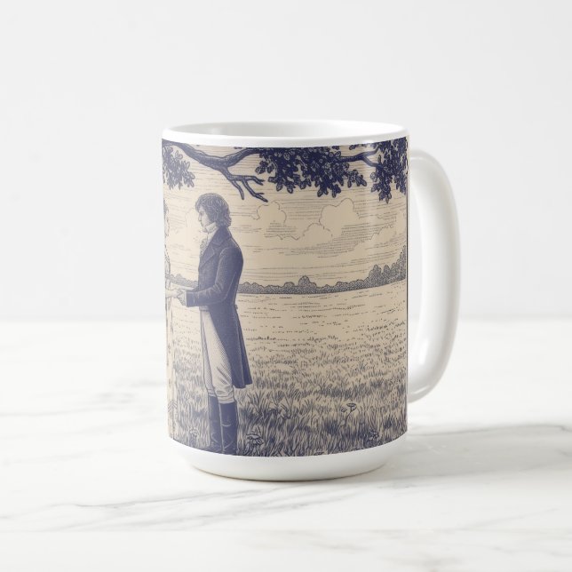 Taza De Café Emma y el Sr. Knightley (Anverso derecho)