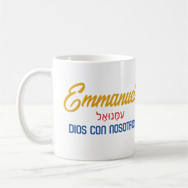 Taza De Café emmanuel Dios con nosotros