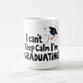Taza De Café Emoción de Graduación