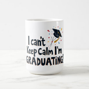 Taza De Café Emoción de Graduación