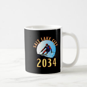 Taza De Café Emocionado por 2034 por salt lake city utah 
