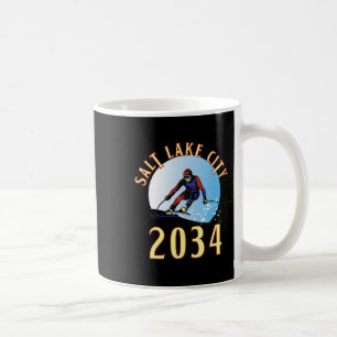 Taza De Café Emocionado Por 20&#; Para Salt Lake City Utah