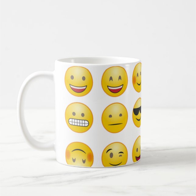 Taza De Café Emoji (Izquierda)