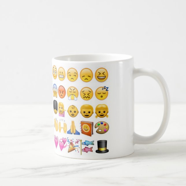 Taza De Café Emoji (Derecha)
