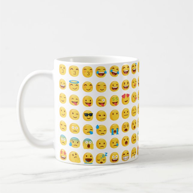 Taza De Café Emoji (Izquierda)