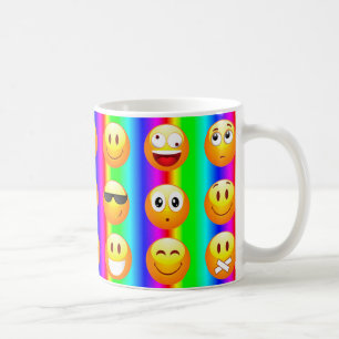 Taza De Café emoji arco iris