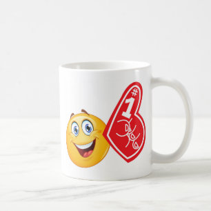 Taza De Café emoji de aficionados al deporte