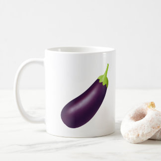 Taza De Café Emoji de berenjenas