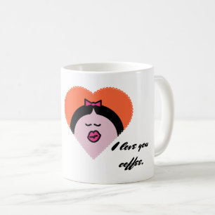 Taza De Café Emoji de besos