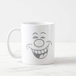 Taza De Café Emoji de cara de risa