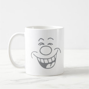 Taza De Café Emoji de cara de risa