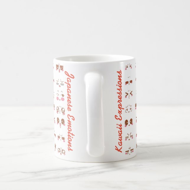 Taza De Café Emoji de Kawaii (Mango)