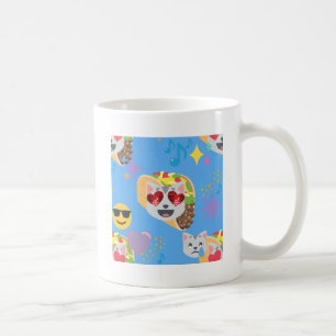 Taza De Café emoji de taco cat