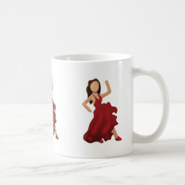 Taza De Café Emoji del bailarín