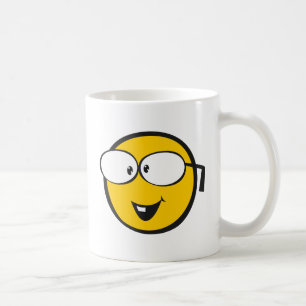 Taza De Café Emoji del empollón