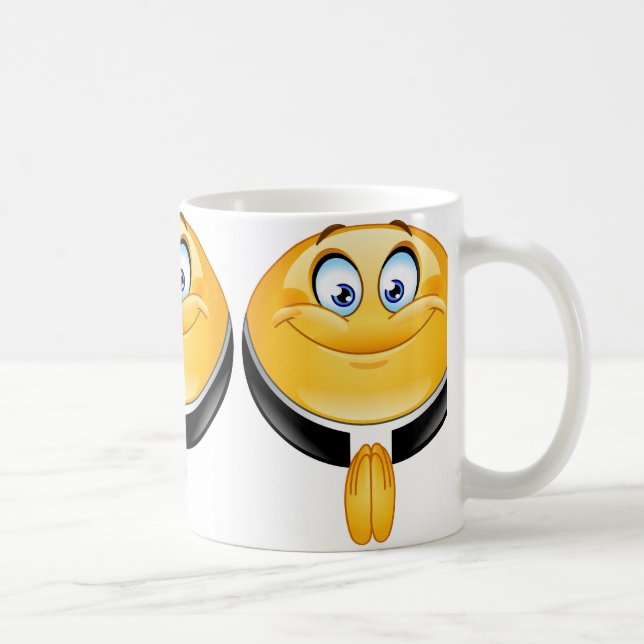 Taza De Café emoji del sacerdote (Derecha)