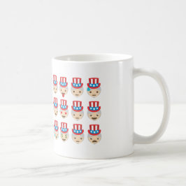 Taza De Café emoji del tío sam