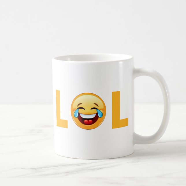 TAZA DE CAFÉ EMOJI LOL (Derecha)