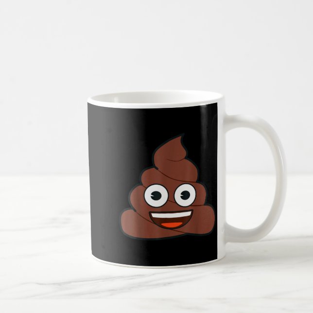 Taza De Café Emoji Op Happy Yellow Smile Face  (Derecha)