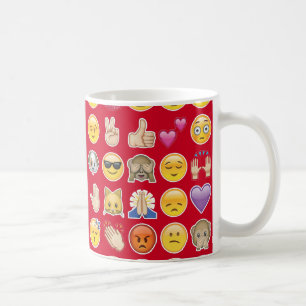 Taza De Café emoji roja