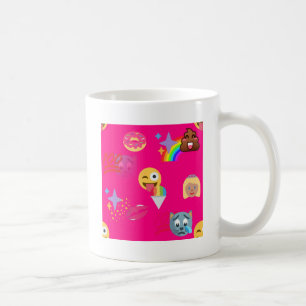 Taza De Café emoji rosa caliente