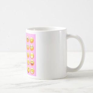 Taza De Café emoji rosa pastel